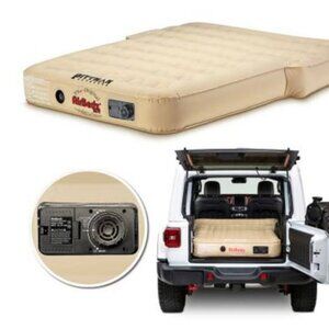 AirBedz Overlander XUV Air Mattress TAN Car camping NEW + Window Screens